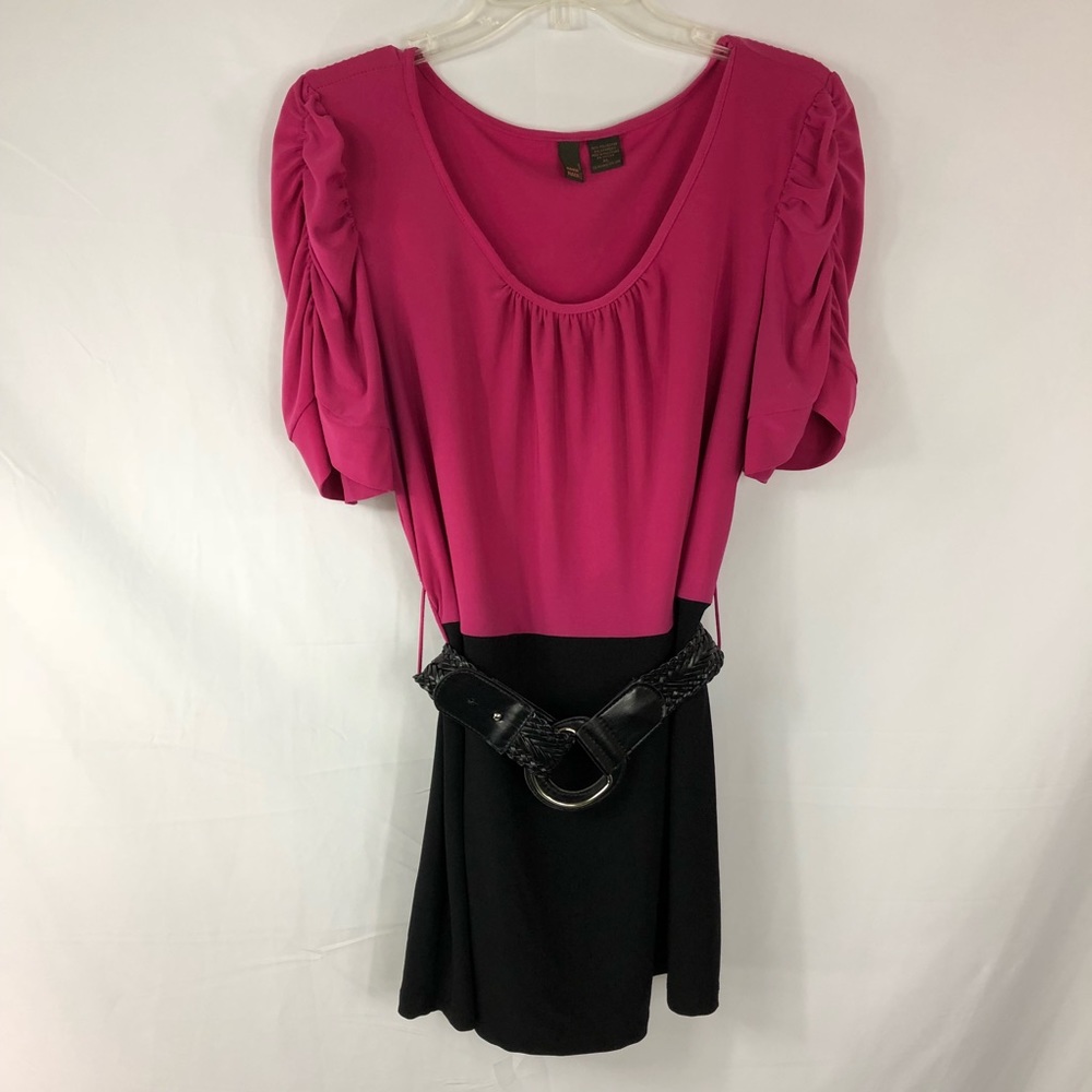 Sere Nade Belted Tunic Top Size XL